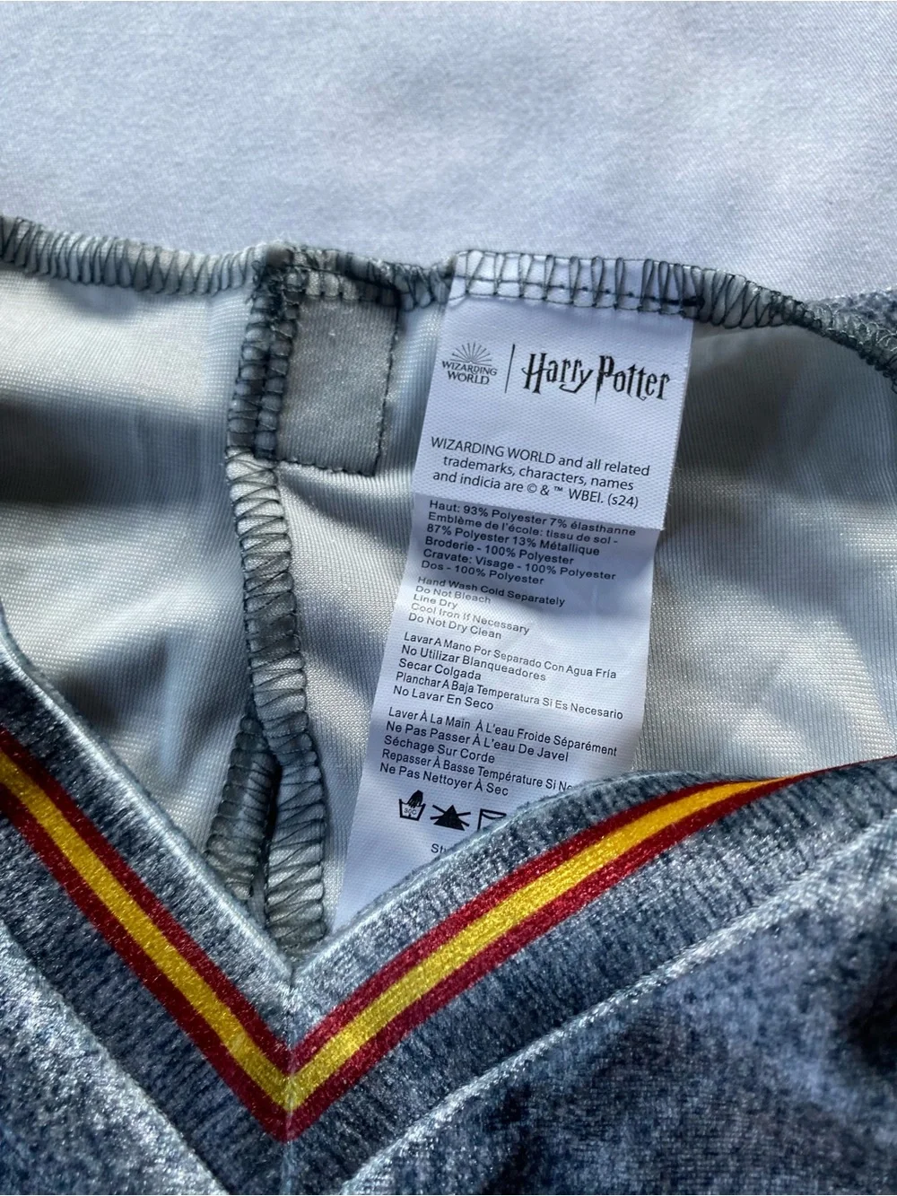 NWOT Halloween Harry Potter Sweater Vest & Tie One Size Kids 4+